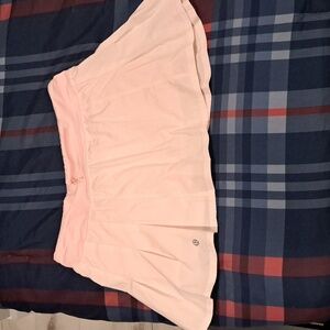 Lululemon Athletica A-Line Pink Mini Skirt